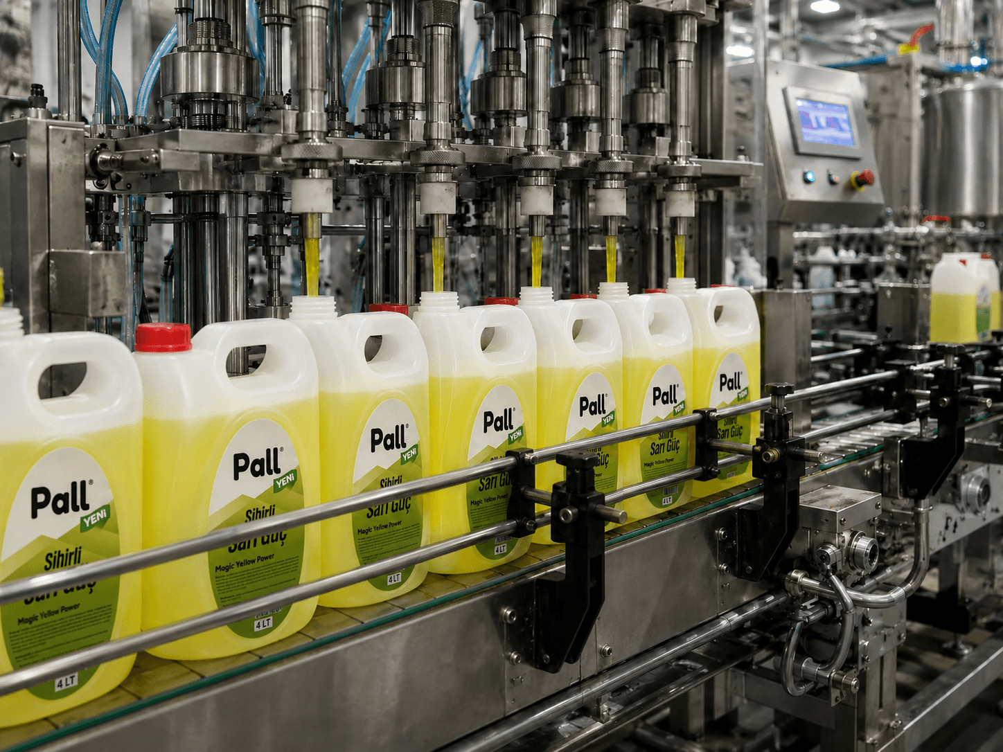 Pall Sarı Güç dolum hattı